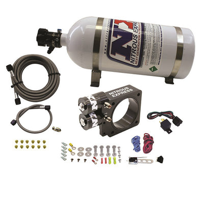 Nitrous Plate Kit w/10lb Bottle <br> 79-86 Ford Mustang, Mercury Capri