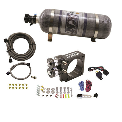 Nitrous Plate Kit w/12lb Bottle <br> 79-86 Ford Mustang, Mercury Capri