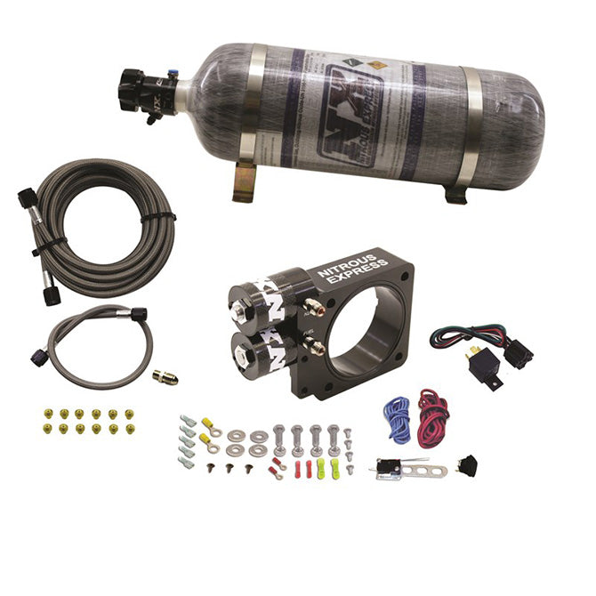 Nitrous Plate Kit w/12lb Bottle <br> 79-86 Ford Mustang, Mercury Capri