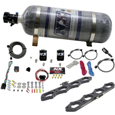 Wet Direct Port Plate System w/12lb Bottle <br> 2018+ Ford 5.0L Coyote
