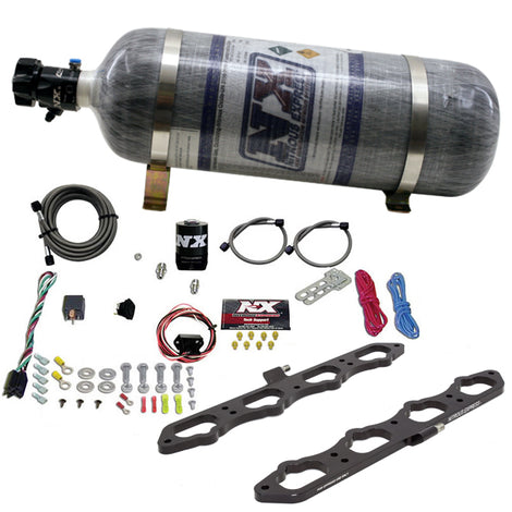 Dry Direct Port Plate System w/12lb Bottle <br> 2018+ Ford 5.0L Coyote