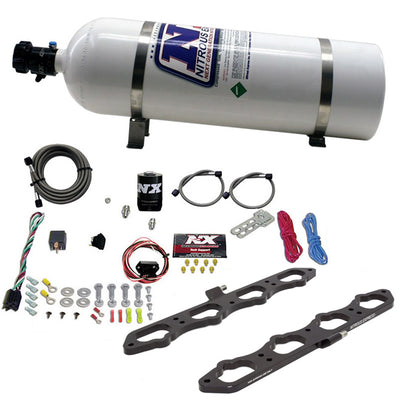 Dry Direct Port Plate System w/15lb Bottle <br> 2018+ Ford 5.0L Coyote