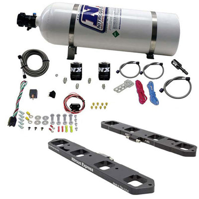 Direct Port Plate System w/15lb Bottle <br> Dodge Hemi 5.7L/6.1L/6.4L