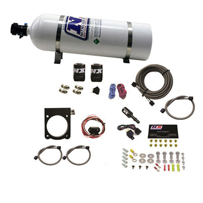 Nitrous Plate Kit w/15lb Bottle <br> 11-20 Dodge Challenger Charger, Chrysler 300 200