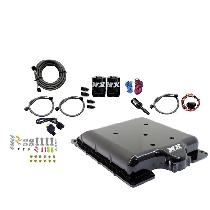 Supercharger Lid Nitrous Kit <br> 15-20 Dodge Challenger Charger, Jeep Grand Cherokee