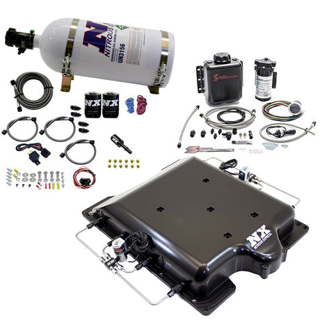 Hellcat Lid Nitrous Water Injection Kit <br> 15-20 Dodge Challenger Charger, Jeep Grand Cherokee