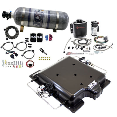 Hellcat Lid Nitrous Water Injection Kit <br> 15-20 Dodge Challenger Charger, Jeep Grand Cherokee