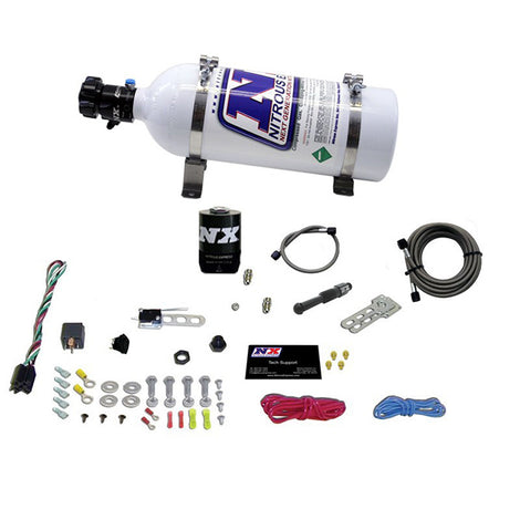 Dry EFI Single Nozzle Nitrous Kit <br> With 5lb Bottle