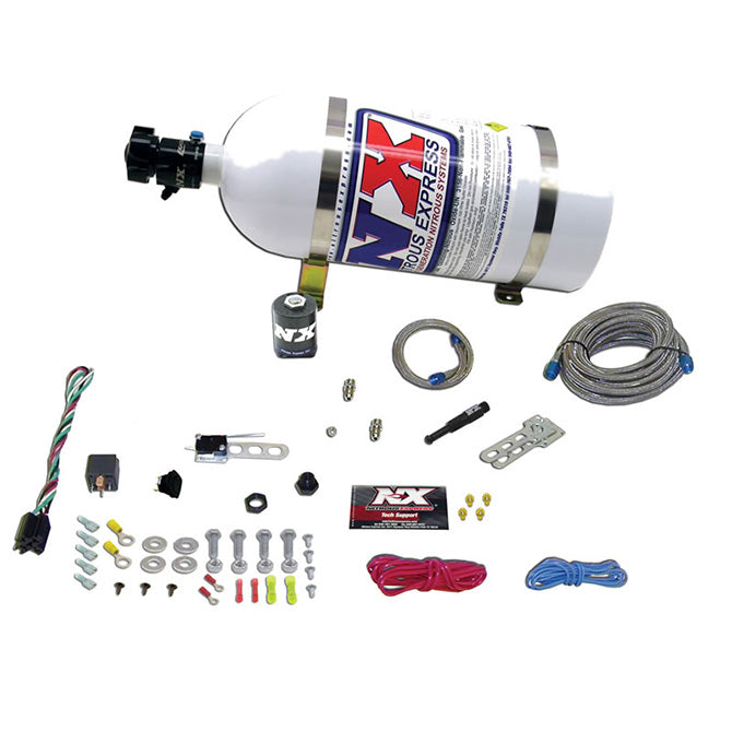 Dry EFI Single Nozzle Nitrous Kit <br> 35-150HP w/Composite Bottle