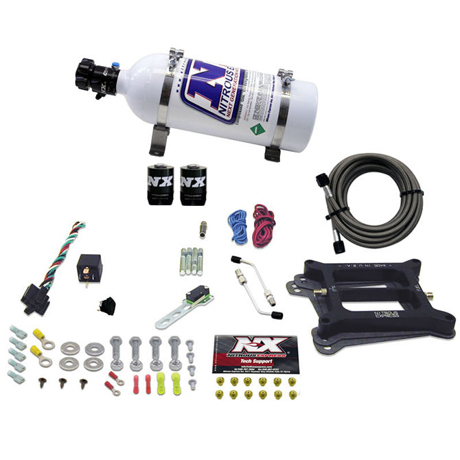 4150 4-BBL/Gasoline Nitrous Kit <br> With 5 lb Bottle