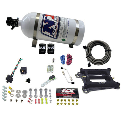 4150 4-BBL/Alcohol Nitrous Kit <br> 50-300HP w/10lb Bottle