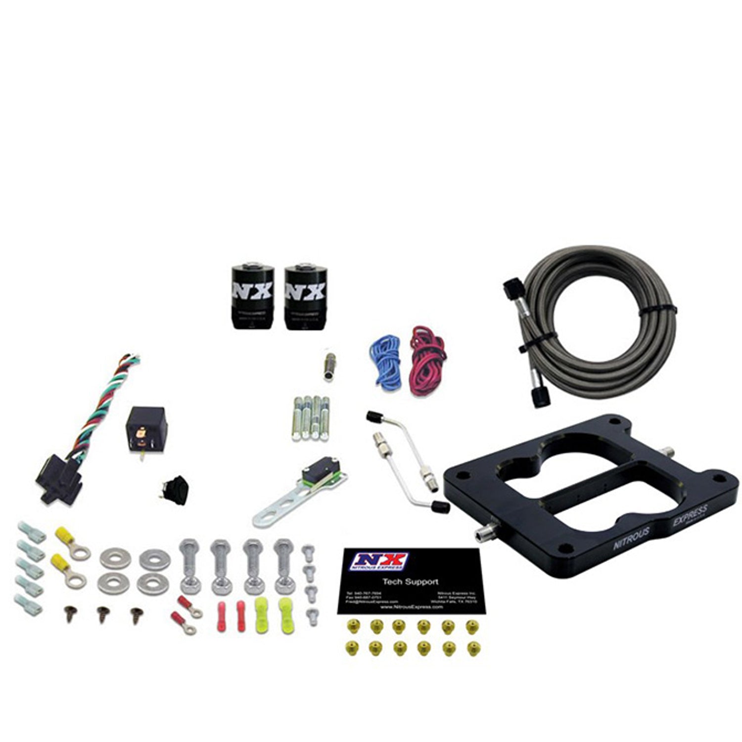 Q-Jet/Holley Spread Bore Nitrous Kit <br> 50-300HP