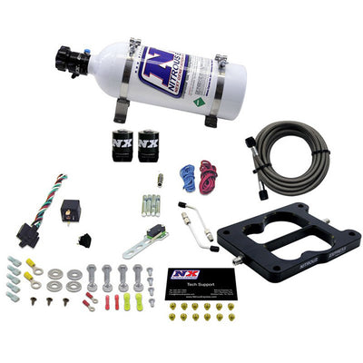 Q-Jet/Holley Spread Bore Nitrous Kit <br> With 5lb Bottle