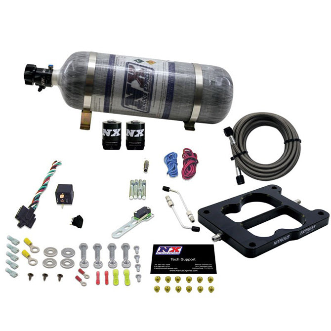 Q-Jet / Holley Spread Bore Nitrous Kit <br> 50-300HP Rated