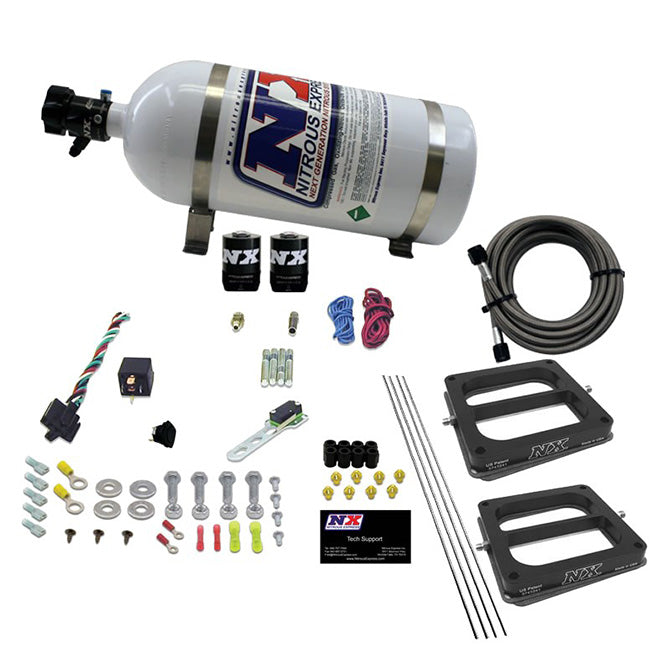 Dual/Dominator/Gasoline Nitrous Kit <br> 50-300HP w/10lb Bottle