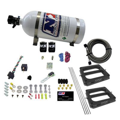 Dual/Dominator/Alcohol Nitrous Kit w/10lb Bottle <br> 50-300HP Rated