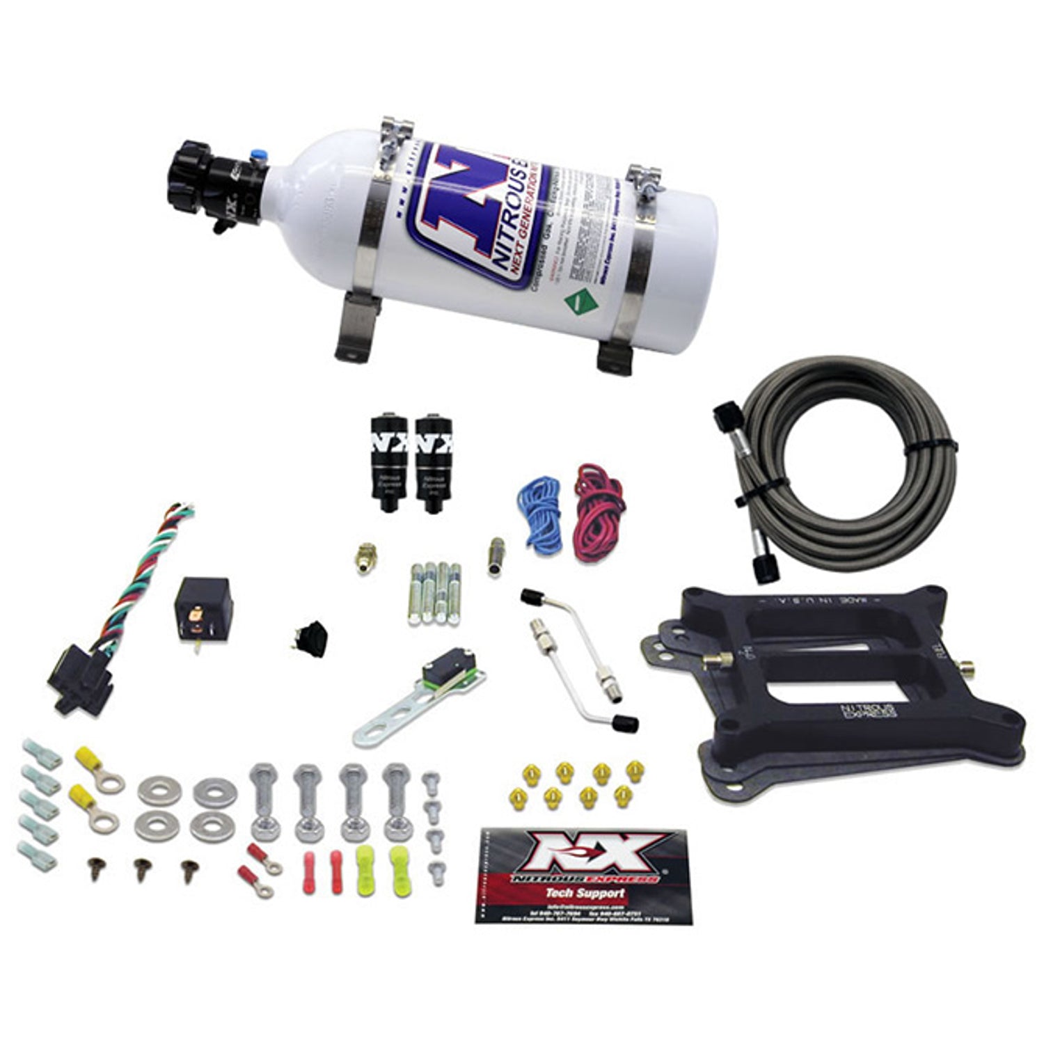 4150 Hitman Plus 4-BBL Nitrous Kit <br> With 5lb Bottle