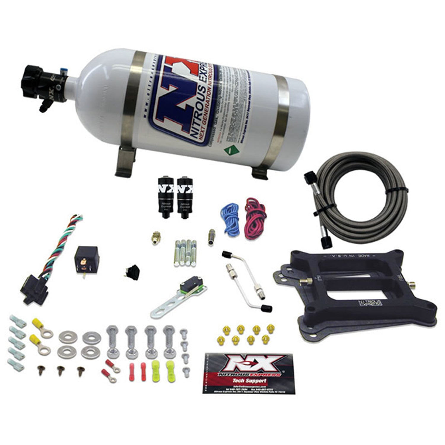 4150 Hitman Plus 4-BBL Nitrous Kit <br> With 10lb Bottle