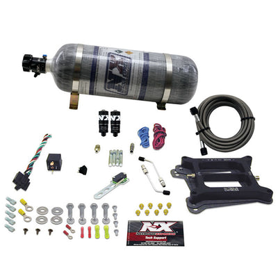 4150 Hitman Plus Nitrous Kit w/Composite Bottle <br> 50-200HP Rated