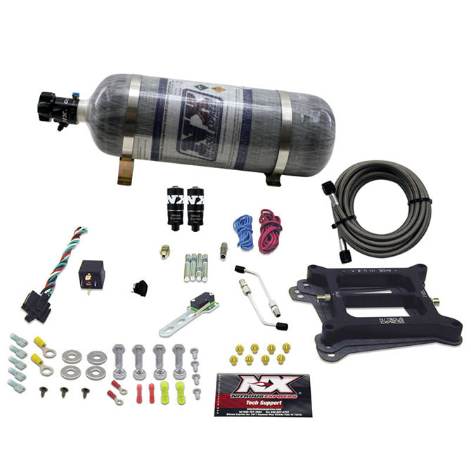 4150 Hitman Plus Nitrous Kit w/Composite Bottle <br> 50-200HP Rated