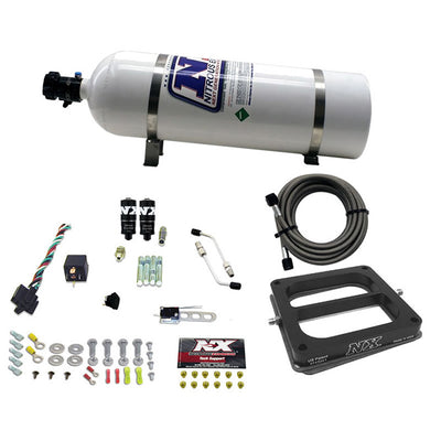 Dominator Hitman Plus Nitrous Kit <br> 50-200HP w/15lb Bottle