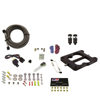 Q-Jet/Holley Spread Bore Hitman Plus Nitrous Kit <br> 50-200HP