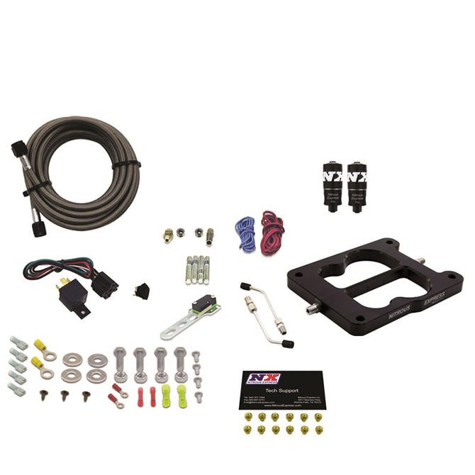 Q-Jet/Holley Spread Bore Hitman Plus Nitrous Kit <br> 50-200HP