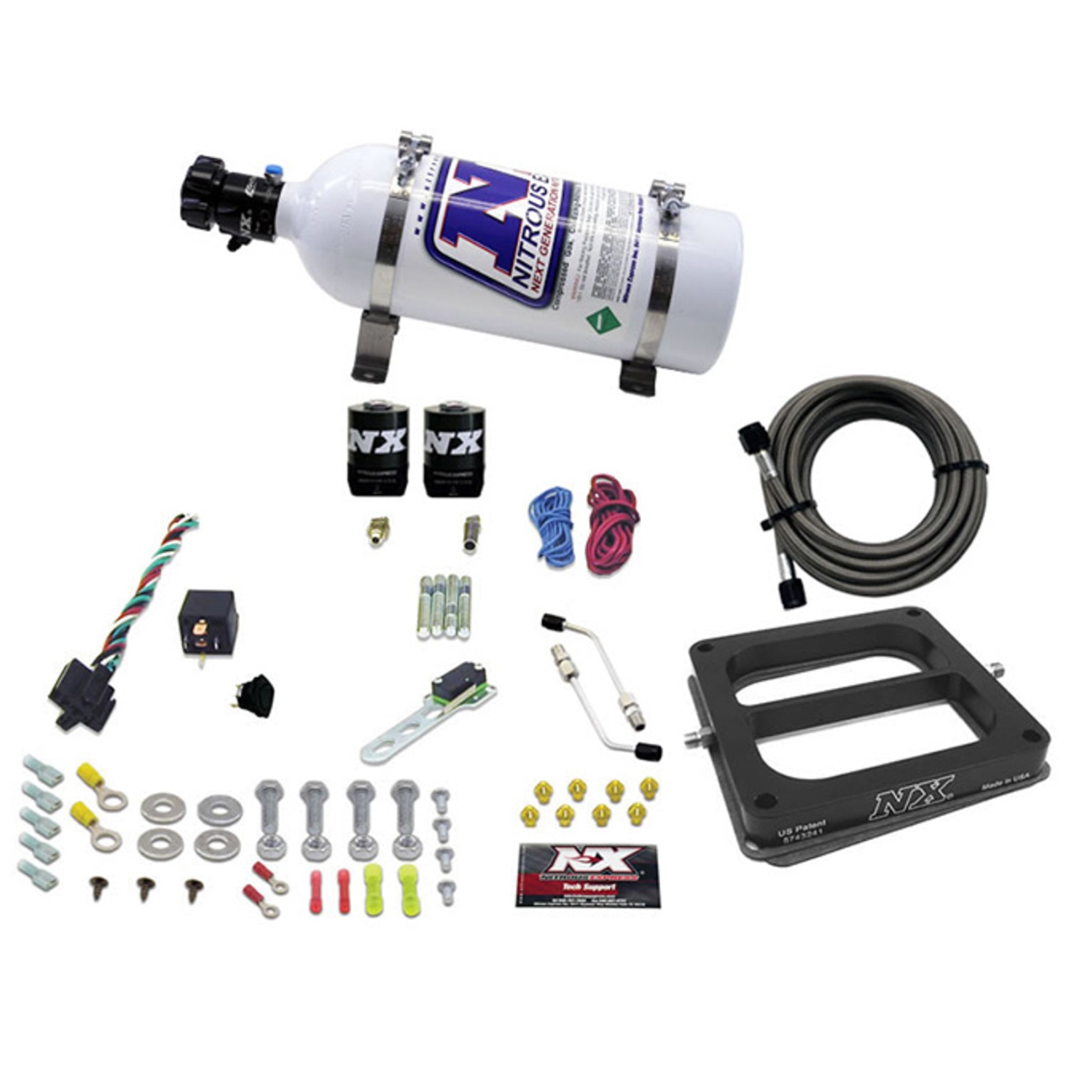 Dom/Gasoline Nitrous Kit <br> 100-500HP w/5lb Bottle