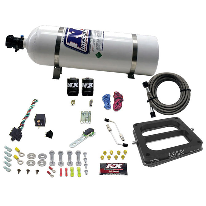 Dom/Alcohol Nitrous Kit <br> 100-500HP w/15lb Bottle