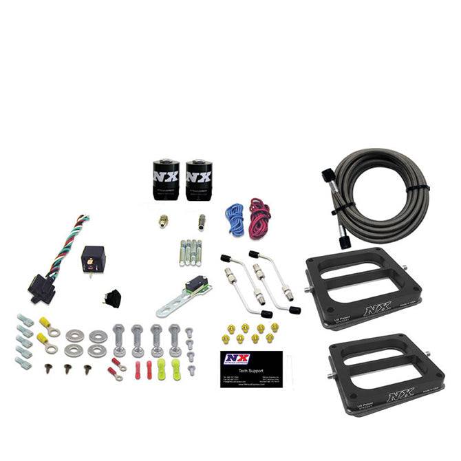 Dual Dom/Alc Nitrous Kit <br> 100-500HP w/o Bottle