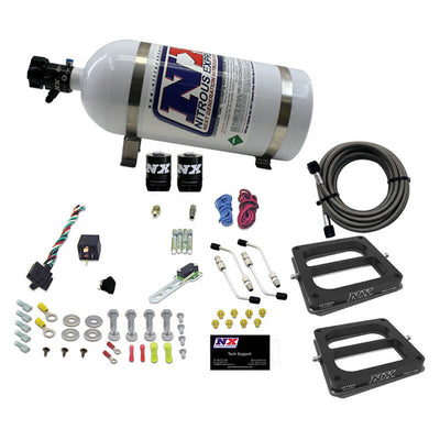 Dual Dom/Alc Nitrous Kit w/10lb Bottle <br> 100-500HP) w/10lb Bottle