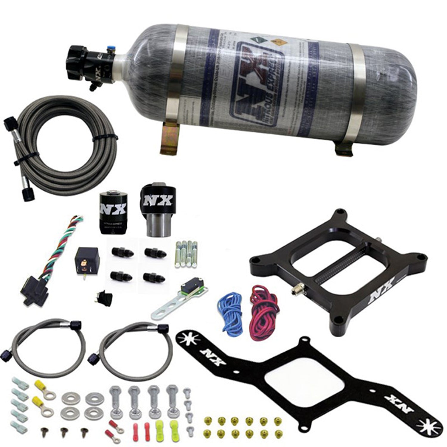 4150 Gasoline Nitrous Kit <br> With 12lb Bottle