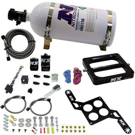 4500 RNC Conventional Nitrous Plate Kit <br> With 0.375in Solenoid w/10lb Bottle