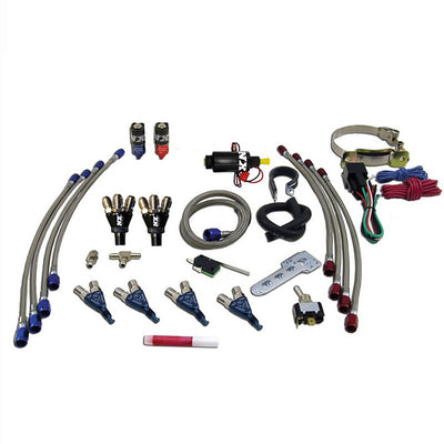 4 Cyl Piranha Nitrous Kit <br> Jetting for 40,60,80or100HP