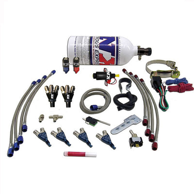 4 Cyl Piranha Nitrous Kit w/2.5lb Bottle <br> For EFI Applications