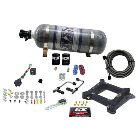 4150 Gemini Stage 6 Nitrous Kit <br> 50-300HP w/Composite Bottle