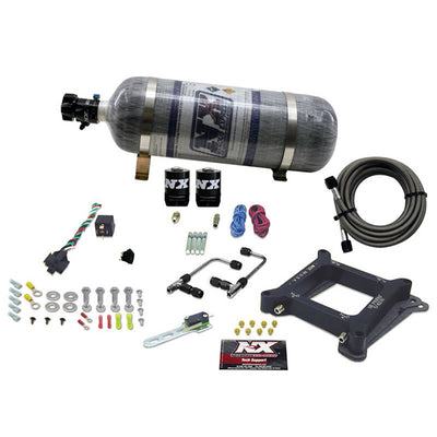 4150 Gemini Stage 6 Nitrous Kit <br> 50-300HP w/Composite Bottle