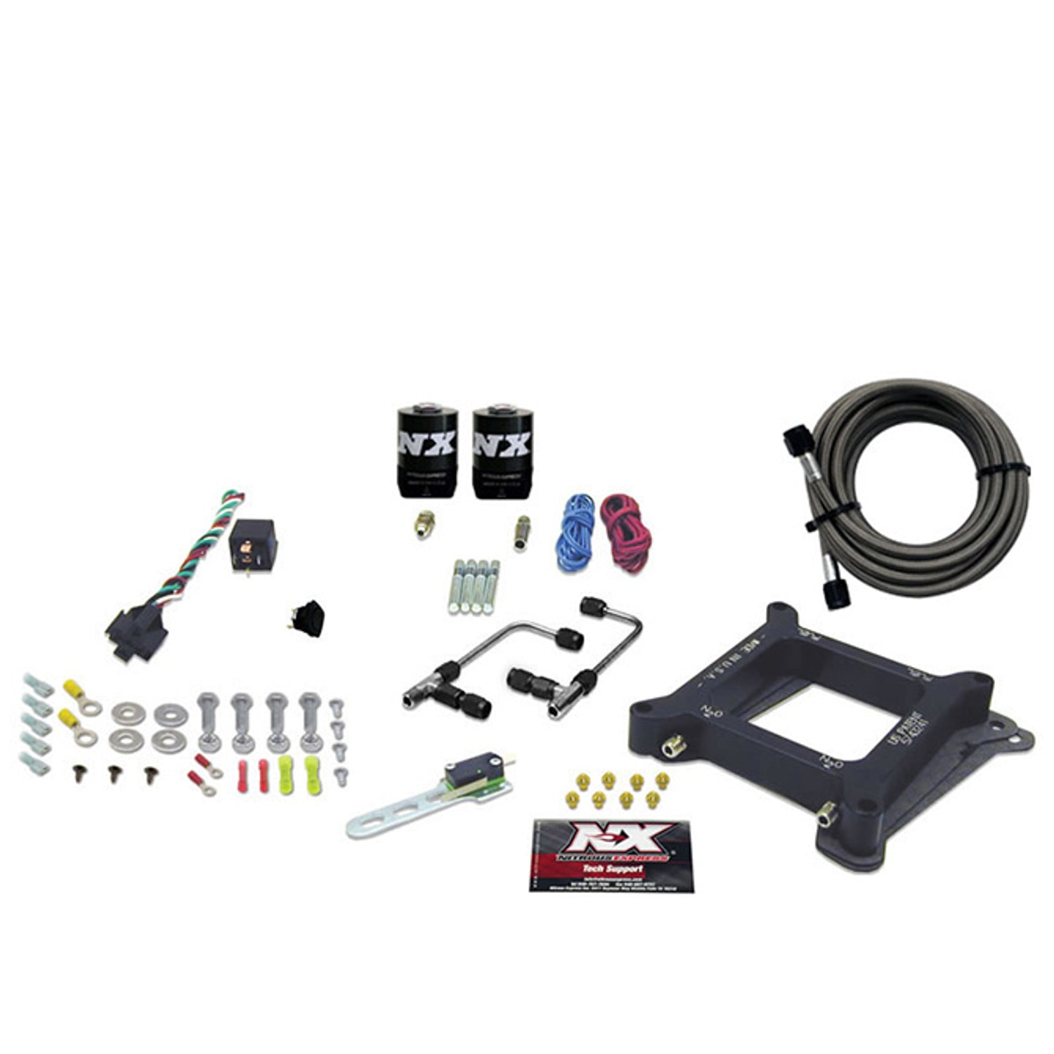 4150 Gemini Stage 6 Alcohol Nitrous Kit <br> 50-300HP w/o Bottle
