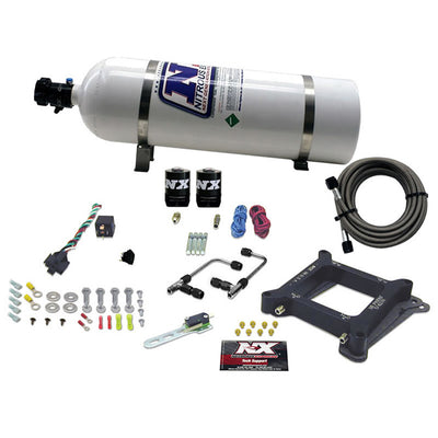 4150 Gemini Stage 6 Alcohol Nitrous Kit <br> 50-300HP w/15lb Bottle