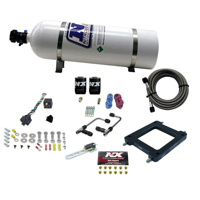 Dominator Gemini Stage 6 Nitrous Kit <br> 50-300HP w/15lb Bottle