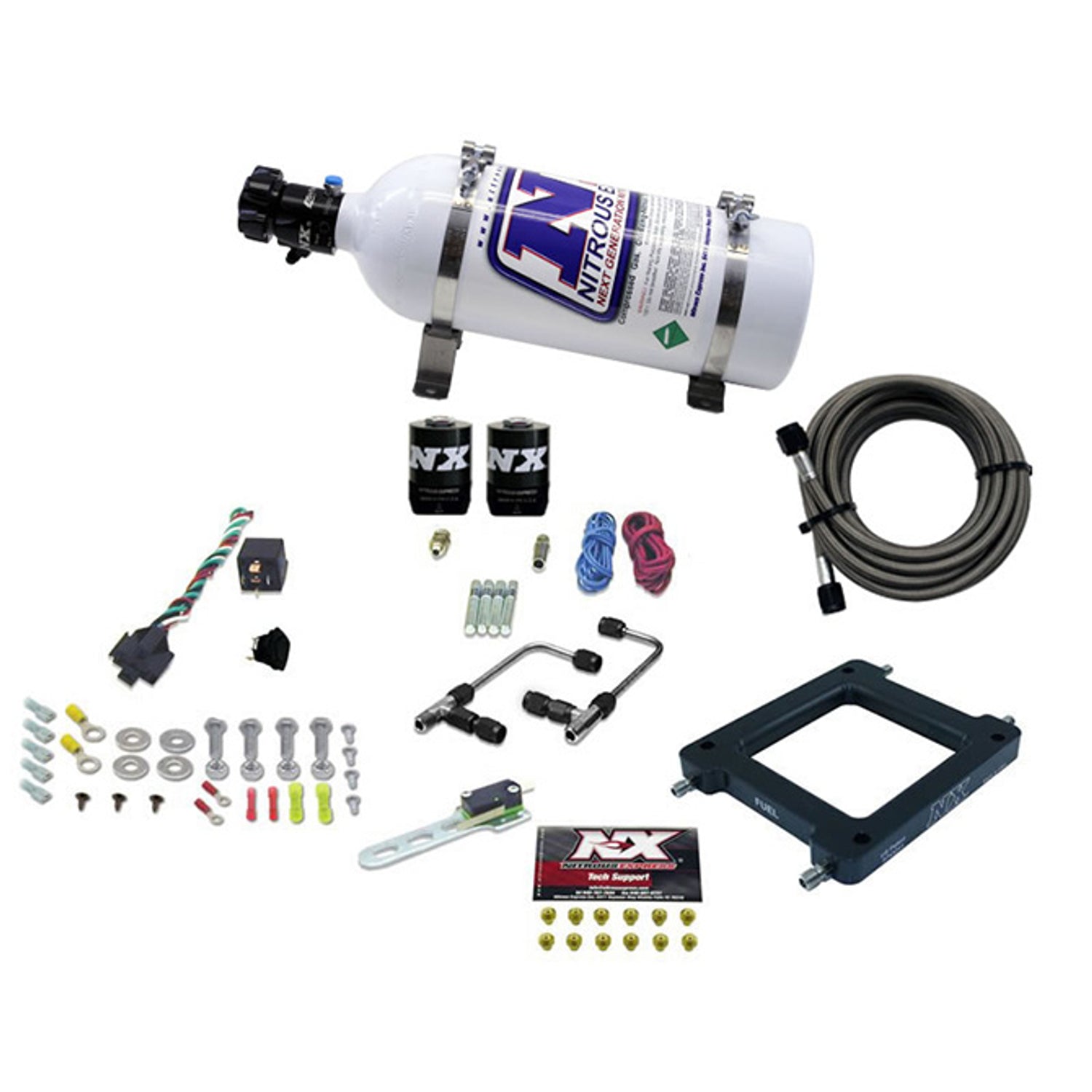 Dominator Gemini Stage 6 Alcohol Nitrous Kit <br> With 5lb Bottle