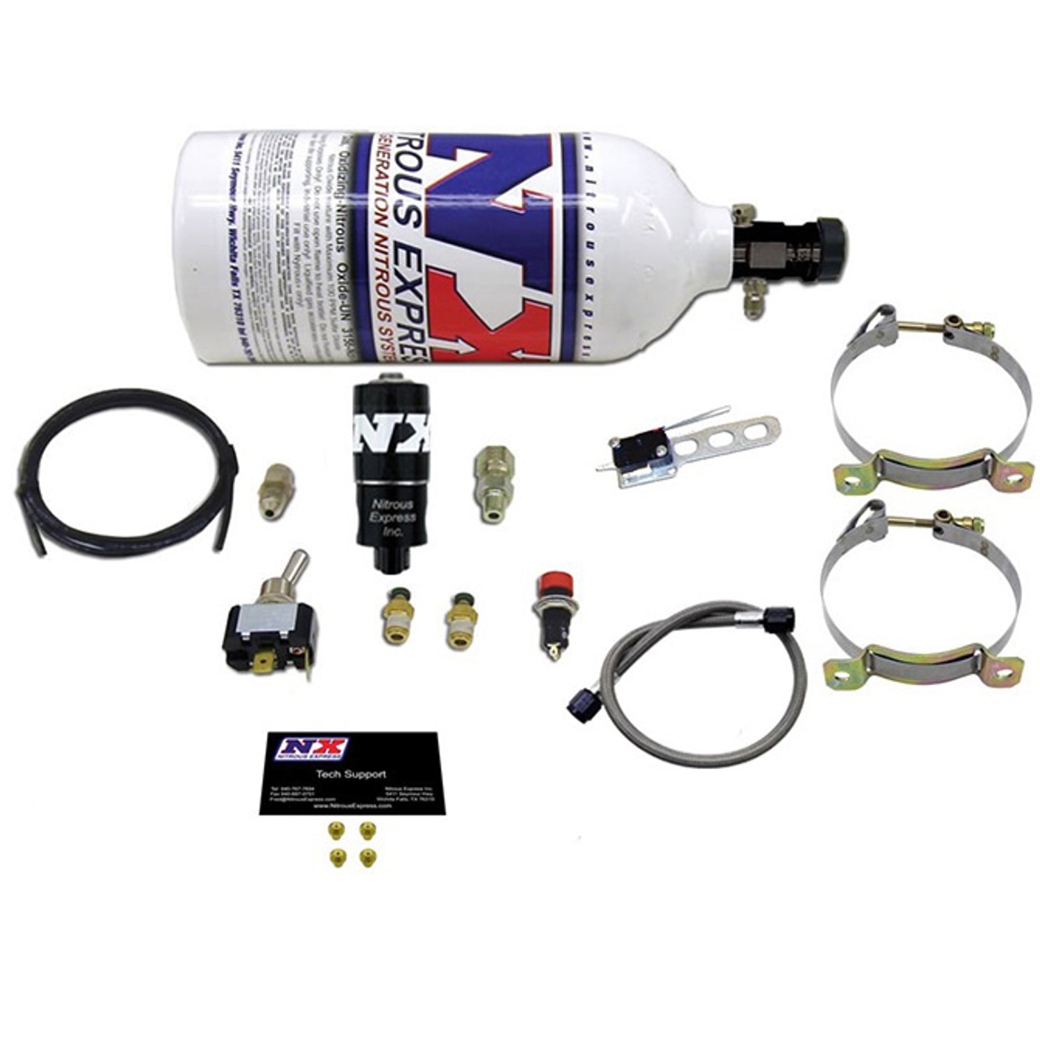 EFI Power Booster Nitrous Kit <br> Includes 2.5lb Bottle