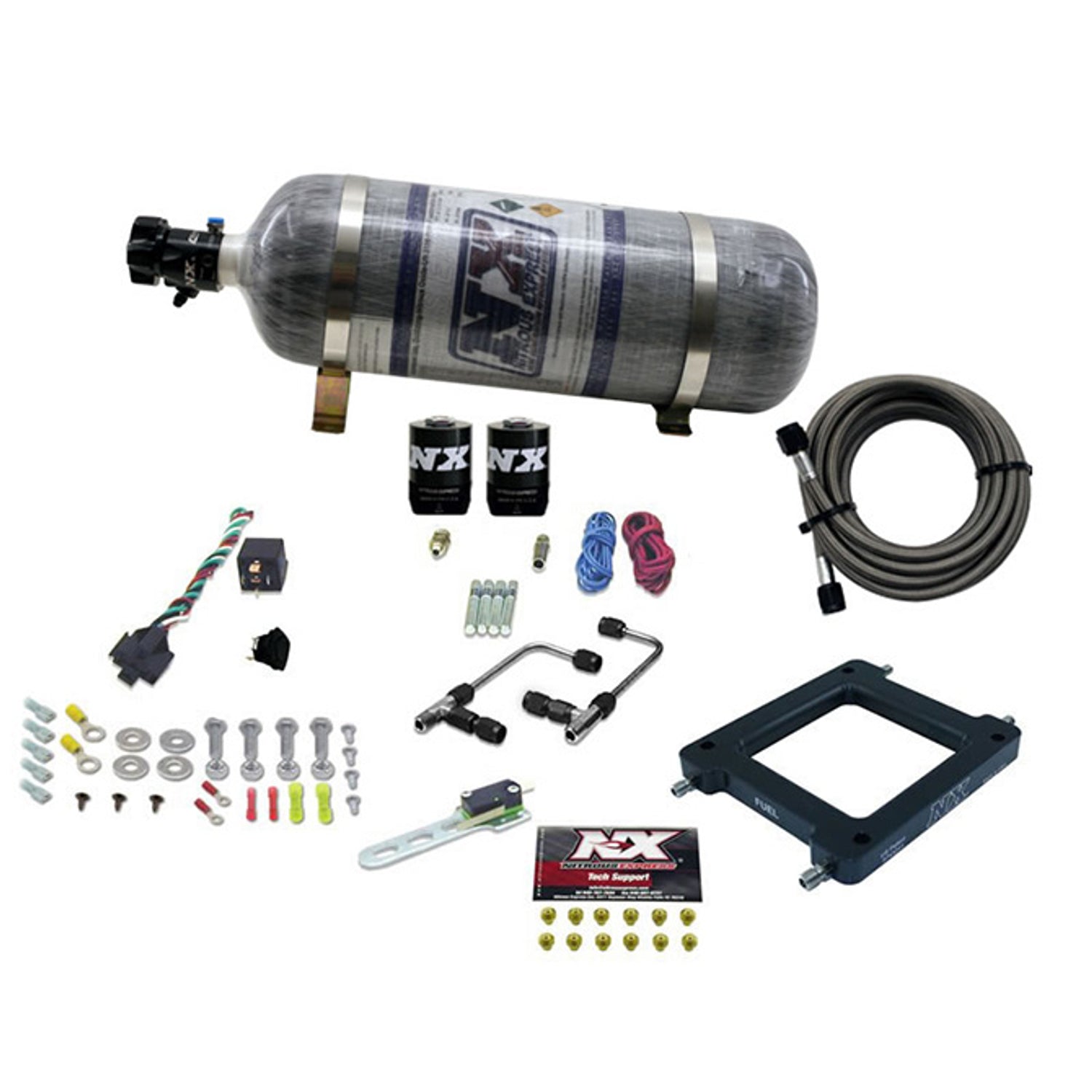 Alcohol Nitrous Kit w/Composite Bottle <br> Universal Application