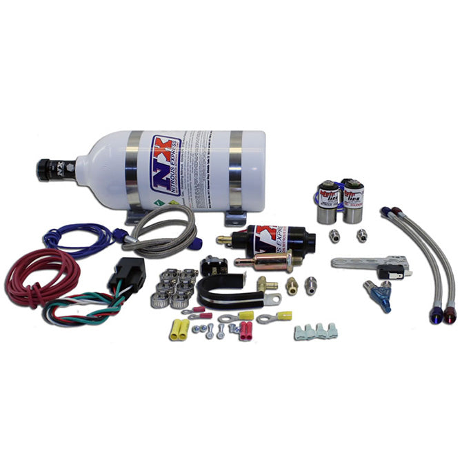 Single Cyl Mainline Nitrous Kit <br> With 2.5lb Bottle