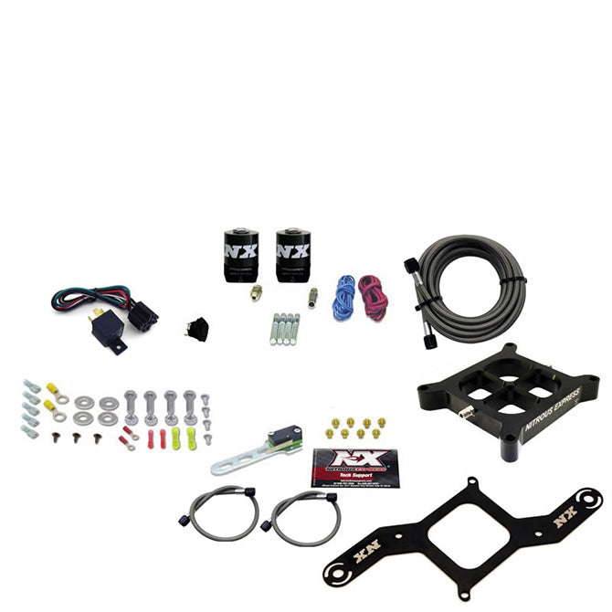 4150 Single Entry Billet Crossbar Nitrous Plate Kit <br> 50-300HP