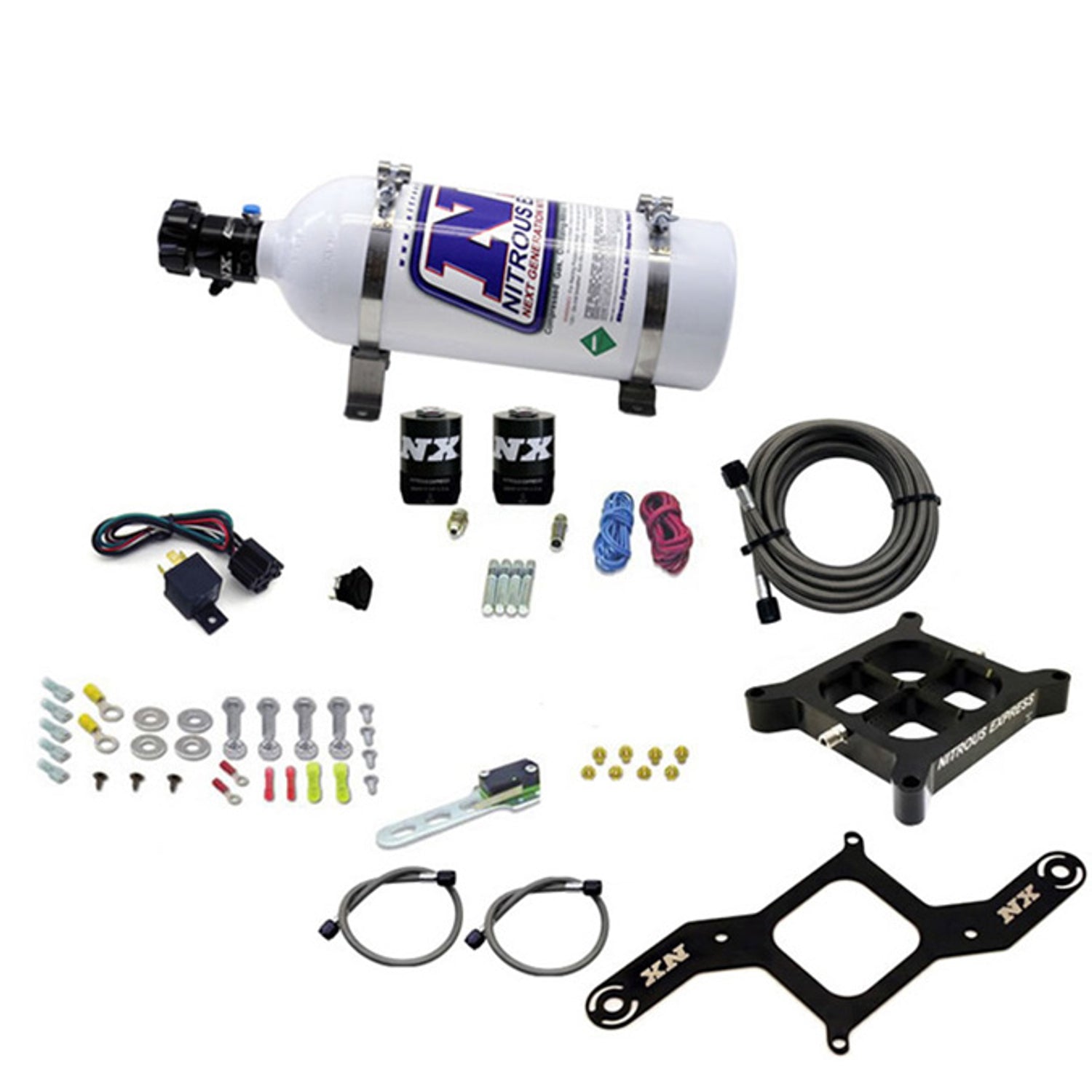 4500 Covert Crossbar Plate System w/5lb Bottle <br> Pro Power 100-500HP