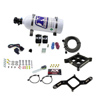 4150 Single Entry Plate Nitrous Kit w/5lb Bottle <br> 250-750HP w/5lb Bottle
