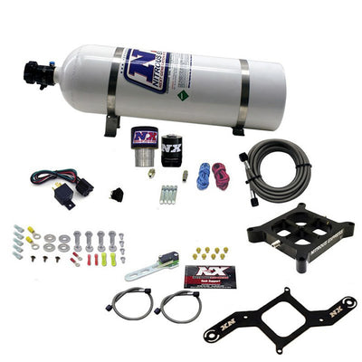 Single Entry Crossbar RNC .178 Nitrous Kit <br> 4500 Flange 250¨C650HP w/ 15lb Bottle