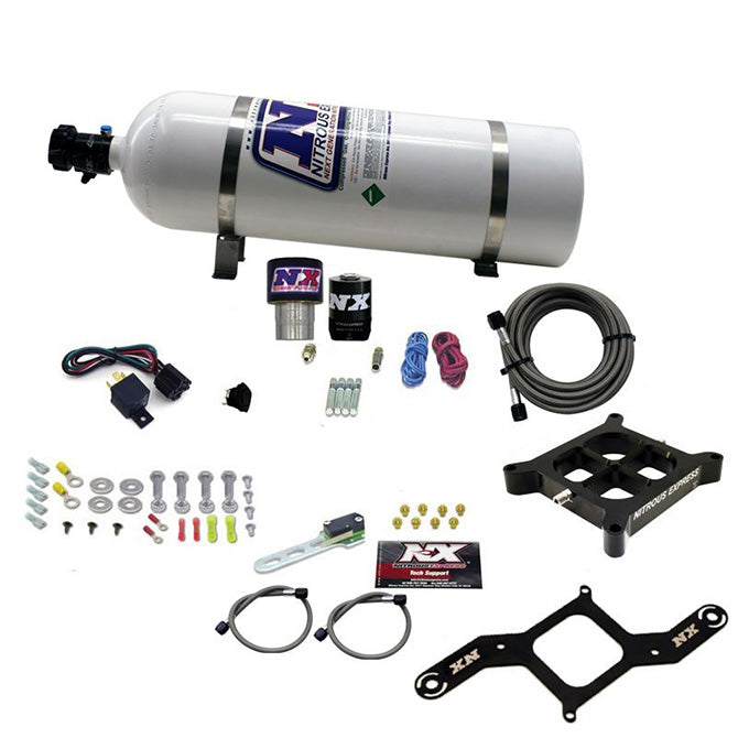 Single Entry Crossbar RNC .178 Nitrous Kit <br> 4500 Flange 250¨C650HP w/ 15lb Bottle