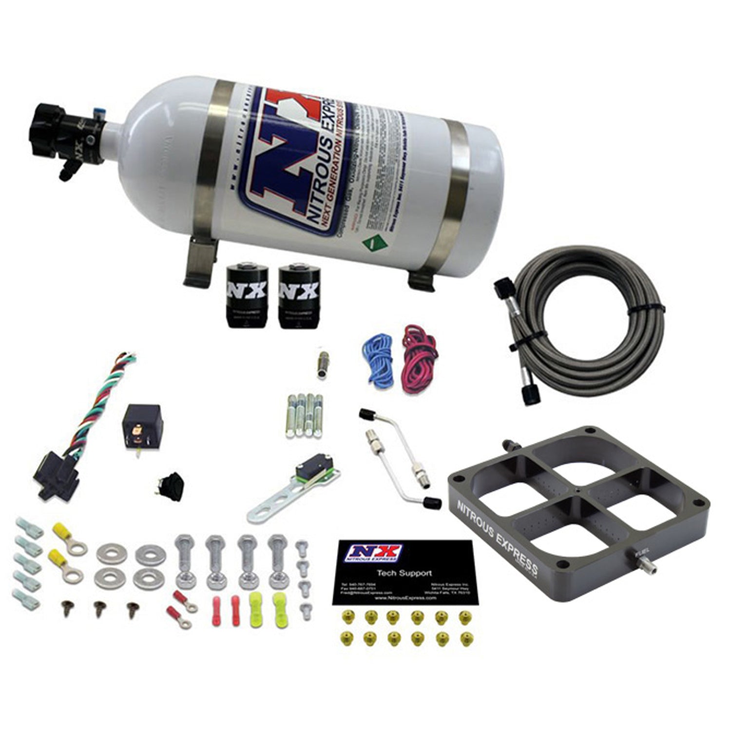 8500 Throttle Body Nitrous Kit w/10lb Bottle <br> Universal Application